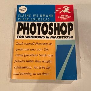 “Photoshop 7 for Windows and Macintosh,” paperback